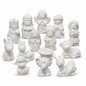 Nacimiento Cute Blanco Para Pintar 14 Piezas