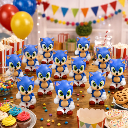 Pack 10 Alcancias Ceramica Sonic